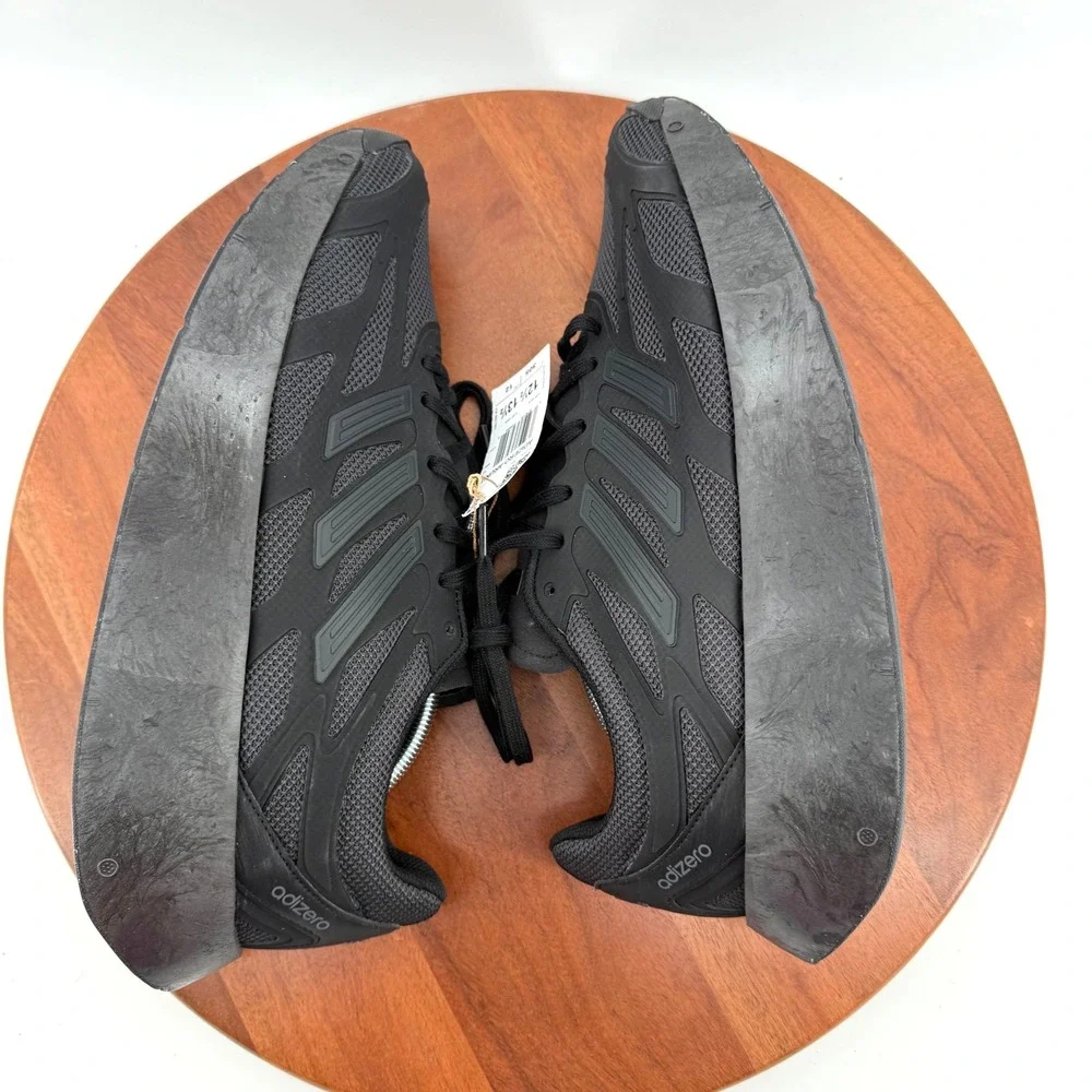 ADIDAS Adizero Aruku Walking Sneakers Triple Black Chunky JH7772 Men Size 12.5